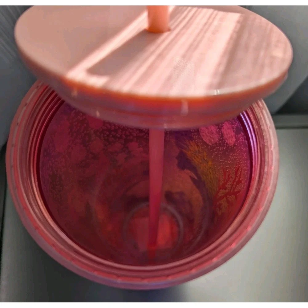 Starbucks New Summer 2021 Coral Reef Bubble‎ Venti 24oz Tumbler Cold Cup